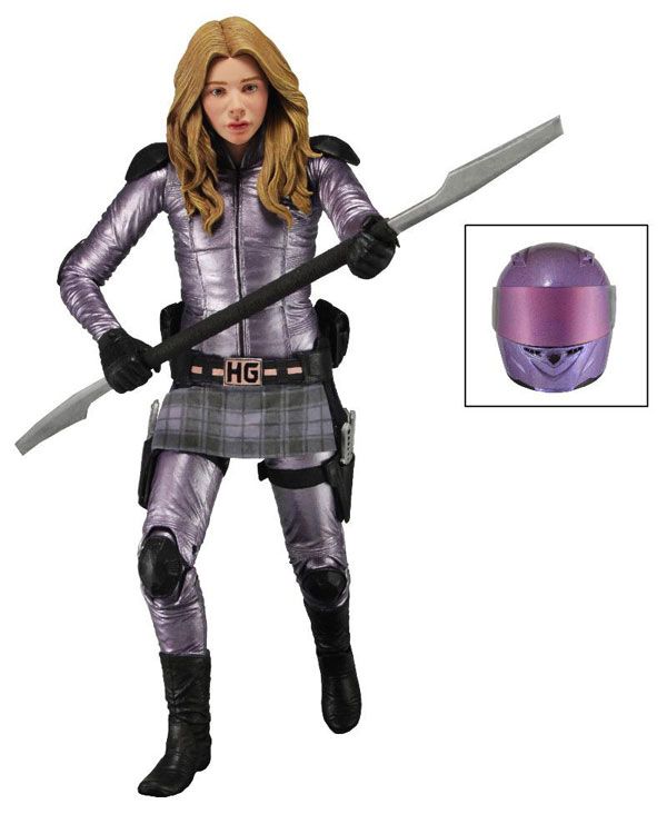 Kick Ass 2 Series 2 Unmasked Hit Girl NECA 7 Action Figure Mark Millar